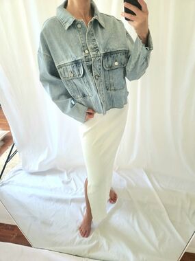 ASOS Light Blue Denim Jean Jacket